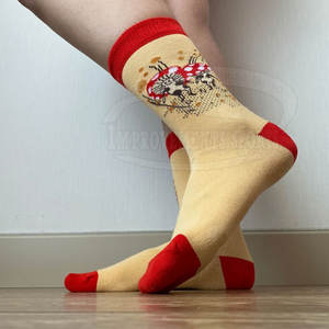 Nouveau design Chaussettes à impression par sublimation Chaussettes d'équipage Chaussettes à sublimation pour hommes de haute qualité fabriquées sur mesure - Product Image 6