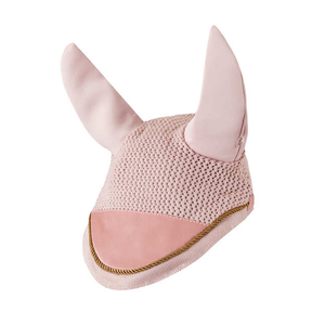 Best Selling Customizable Handmade Crochet Horse Ear <b>Bonnet</b> Sound Proof Fly Veil in Various Colors Equestrian Care Product - Product Image 3