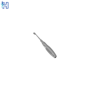 Curettes dermiques à une extrémité, Curette Buck Ear droite et aiguisée, Taille personnalisée, Acier inoxydable de qualité médicale, Ensemble d'instruments manuels - Product Image 1