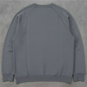Sweat-shirts en molleton anti-rides à col rond et manches longues pour hommes, en coton biologique, grande taille, vente en gros 2026 - Product Image 6