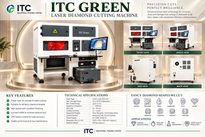Máquina de Corte de Diamantes Láser CNC de Alta Precisión AOC GREEN con Rendimiento Estable LABGROUN - Product Image 2