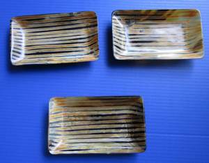 ถาดเสิร์ฟผลไม้ อาหาร ของใช้ในบ้าน ผลิตภัณฑ์ธรรมชาติขายดี ทำด้วยมือ ขัดเงาจากเขาควาย ขายส่ง คุณภาพดีที่สุด - Product Image 2