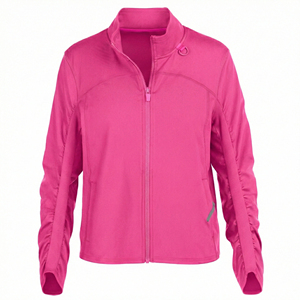 Chaqueta Médica Deportiva al por Mayor con Logotipo Personalizado, Cremallera Completa, Mangas Fruncidas, Uniforme de Enfermería, Chaquetas Quirúrgicas de Alto Rendimiento para Hospital - Product Image 5