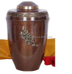 Offre unique boîte de forme carrée en métal de qualité supérieure faite à la main concepteur adulte urne classique élégant en gros funérailles en métal - Product Image 6