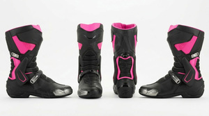 Botas de Motociclismo Profesionales, Cómodas, Impermeables, Antideslizantes, Transpirables, para Hombre - Product Image 4