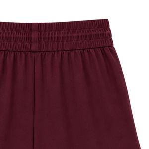 <b>Burgundy</b> Athletic <b>Shorts</b> Women Elastic Waist Drawstring Running Gym Workout Casual Quick Dry Active Wear <b>Shorts</b> Custom Supplier - Product Image 4