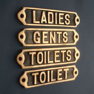 Placa de Identificación de Puerta Personalizada de Latón Macizo con Diseño de Letras en Relieve para Decoración de Entrada de Hotel, Oficina, Villa o Restaurante - Product Image 4