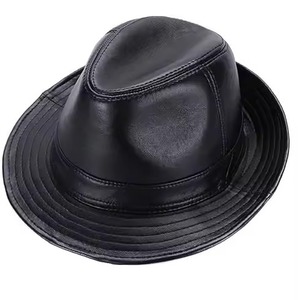 2026 New Leather Cowboy <b>Hats</b> OEM Customized Cowhide <b>Western</b> Casual Travel <b>Hats</b> for Men and Women Wholesale - Product Image 3