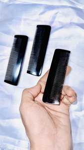 Peine de Barba de Cuerno Natural Hecho a Mano, Tamaño de Bolsillo, para Peinado y Cuidado Personal, Ideal para Barbería, Salón, Viajes y Regalos - Product Image 2