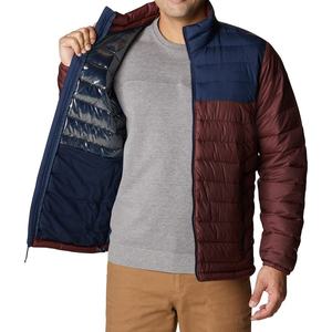 Veste de haute qualité pour hommes grandes tailles, légère et isolante, nouvelle collection 2026, doudoune légère à col montant, veste chaude - Product Image 3