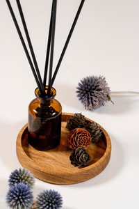 acacia tray with bowl <b>set</b> acacia tray with glass <b>set</b> acacia tray with cup <b>set</b> acacia tray <b>serving</b> <b>set</b> combo acacia tray kitchen - Product Image 2