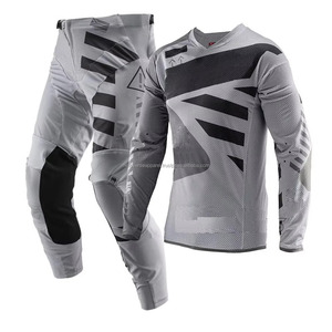 Ensemble de vêtements de motocross, pantalon et maillot, imperméable, coupe-vent, respirant, ignifuge, anti-UV, séchage rapide, grande taille - Product Image 2