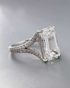 IGI/GIA Lab Grown Cut Diamond Vintage 14k blanc mariage/bague de fiançailles unisexe or blanc fin pour fête d'anniversaire digne - Product Image 2