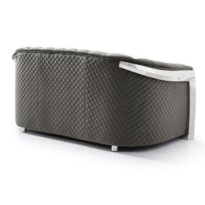 Glory mobili zaffiro G0590A-L divanetto grigio divano soggiorno - Product Image 3