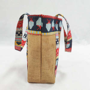 Bolsa de Compras de Yute Natural Lisa para Impresión y Personalización DIY - Product Image 4