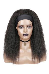 Premium Full Volume Soft Touch Brazilian Remy Hair Weave Headband <b>Wig</b> Comfortable Stretch <b>Band</b> Lightweight Design Double Drawn - Product Image 2