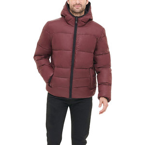 <b>Lightweight</b> Breathable Winter <b>Women</b> & Men <b>Puffer</b> <b>Jacket</b> with Stand Collar Cotton Wool Lining Waterproof Windproof Zipper Closure - Product Image 1
