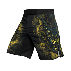 Next-Level MMA No-Gi <b>Shorts</b> Unique Sublimation Artwork 100% <b>Polyester</b> Quick Dry Breathable Fitted for Training Competition - Product Image 4