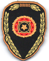 Écussons en tissu tissé durables et légers avec logo pour vêtements et usage promotionnel