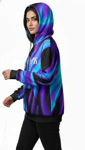 Hoodie unisexe surdimensionné de qualité supérieure avec impression intégrale, coupe décontractée, conçu pour les marques de streetwear modernes - Product Image 5