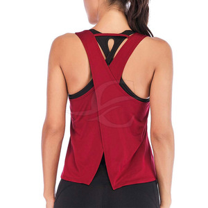 เสื้อกล้ามออกกำลังกายผ้าระบายอากาศสำหรับผู้หญิง เสื้อกล้ามออกกำลังกายสำหรับผู้ชาย ราคาขายส่ง เสื้อกล้ามผู้หญิง - Product Image 2