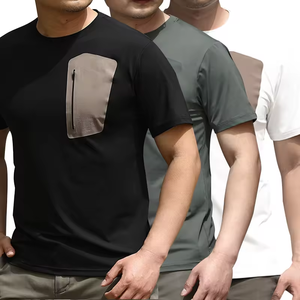 เสื้อยืดผู้ชายสำหรับกิจกรรมกลางแจ้ง ระบายอากาศ แห้งเร็ว สวมใส่สบายในฤดูร้อน เหมาะสำหรับกีฬากลางแจ้ง น้ำหนักเบา ยืดหยุ่น ผลิตจากยางวิลล์สปอร์ต - Product Image 4