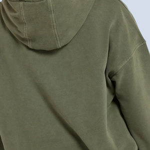 เสื้อฮู้ดดี้ผ้าฝ้ายแท้ 100% ทรงหลวมสำหรับผู้หญิง น้ำหนักเบา แห้งเร็ว รับสกรีนโลโก้ตามสั่ง - Product Image 2