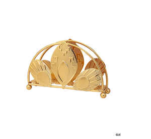 Decoration Brass Napkin <b>Holder</b> Best Quality Handicrafts And Hotel Restaurant <b>Kitchen</b> Tabletop <b>Tissue</b> <b>Holder</b> Affordable Price - Product Image 5
