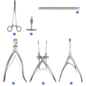 Juego de Instrumentos Manuales de Acero Inoxidable para Columna Vertebral, Herramientas Ortopédicas Veterinarias, Kit Quirúrgico Pequeño, Retractor Espinal Surgiright - Product Image 6
