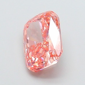 Diamant rose vif fantaisie modifié taille coussin de 2,15 carats, cultivé en laboratoire IGI, clarté VS1, coupe excellente, pierre précieuse de luxe - Product Image 2
