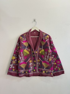Lot en gros de vestes brodées Suzani en coton TNT, veste ethnique traditionnelle indienne - Product Image 2