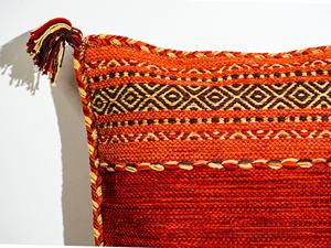 Premium Chenille Cotton Cushion Cover Handwoven Pillow Case with Tassel Border for Living Room Home Decoration Bulk - Product Image 4