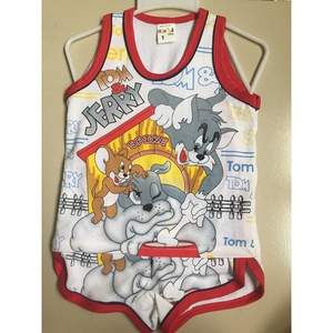 เสื้อผ้าเด็กชายขายส่งชุดเสื้อผ้าผ้าฝ้าย100% แขนสั้นชุดสูทเด็ก - Product Image 2