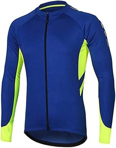 Veste de cyclisme réversible pour homme, fermeture éclair intégrale, coupe-vent, séchage rapide, écologique, manches longues, VTT, vêtements de sport OEM, grandes tailles - Product Image 2