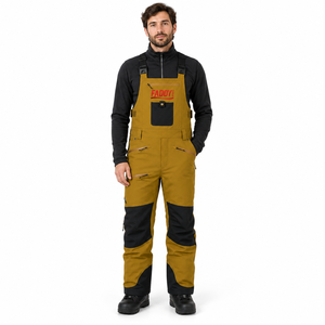 <b>Waterproof</b> Mens Ski Bib Pants Insulated Snowboard <b>Overalls</b> Winter Outdoor Windproof Skiing Salopettes Breathable Thermal Trouser - Product Image 3