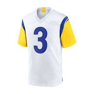 Ensemble d'uniformes de football américain personnalisés par sublimation, maillot de football d'équipe respirant en maille de haute qualité et pantalon de football rembourré - Product Image 2