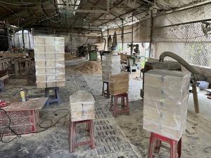 Eco-friendly Bamboo Desktop <b>Drawer</b> Organizer bamboo <b>storage</b> <b>box</b> featuring a smart layout for bottle and accessories Vietchoice - Product Image 5