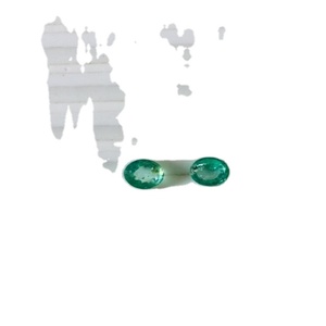 Esmeralda Natural Redonda de 5 a 6 mm, Buena Calidad, Brillo AAA, con Excelente Color Verde, Origen Colombia, Fabricación y Pulido Perfectos - Product Image 1