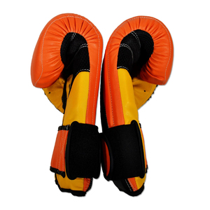 Guantes de Boxeo de Cuero Cómodos para Usar, Venta al por Mayor, Fácil Control del Sudor, Protección de Nudillos, Guantes de Boxeo para Entrenamiento de Artes Marciales - Product Image 5