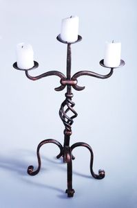 Aluminium <b>Candelabra</b> Candle Holder Stand Eco-friendly Handmade Modern Design Home Decorative Customizable High Christmas Easter - Product Image 2