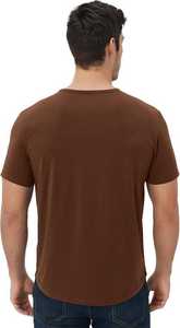 T-shirt décontracté pour homme, de haute qualité, écologique, respirant, 100% coton, uni, col rond, coutures lisses, manches courtes - Product Image 2