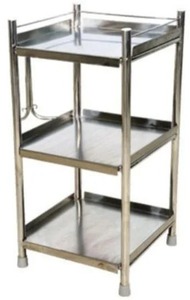 Metal Hospital <b>Bedside</b> Table - Product Image 3