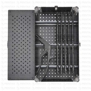 Stainless Steel Manual Rotating Kerrison Rongeur Spine Laminectomy Surgical Kit Veterinary Orthopedic <b>Instruments</b> - Product Image 1