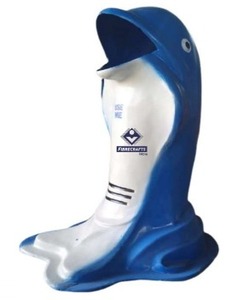 Contenedor de Basura Decorativo para Exteriores con Forma de Cabeza de Caballo, de Fibra de Vidrio, Elegante, Color Azul, 2026 - Product Image 6