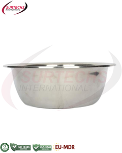 Tazón para Mezclar de Acero Inoxidable de 24 cm, Tamaño Personalizado, para Cocina, Preparación de Alimentos, Ligero y Duradero, SURTECHS INTERNATIONAL - Product Image 2