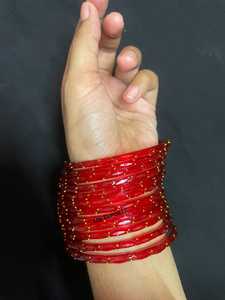 Wedding Jewellery Glass <b>Bangle</b> Set Traditional Bridal <b>Bangle</b> Wholesale Jewellery <b>Indian</b> <b>Bangle</b> Jewellery Resin Crafts - Product Image 2