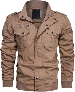 Veste Homme Hiver Décontractée Respirante en Polyester à Col Montant Zippé de Haute Qualité – Personnalisable - Product Image 6
