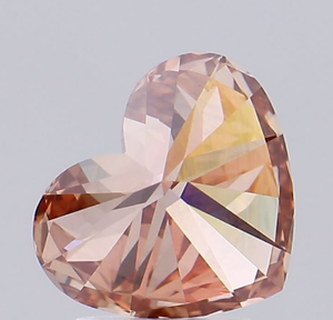 Diamante Cultivado en Laboratorio con Certificación IGI, 2.53 CT, Corte Brillante en Forma de Corazón, Color Vívido Fantasía, Claridad VS1, CVD ROYAL GEMS para Joyería - Product Image 4