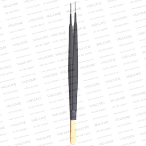 Pinzas Aisladas Gerald Onyx de 7″ (17.5 cm) 7000 con Mandíbula 1x2 Dientes – Pinzas de Coagulación Monopolar de Carburo de Tungsteno de Vaslcare - Product Image 4