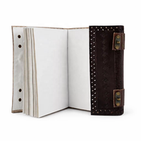 Jurnal Kulit Buatan Tangan Abad Pertengahan Tujuh Chakra, Buku Harian Kantor dan Kuliah, Jurnal Kulit Vintage, Buku Harian Perjalanan Retro